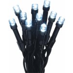 VLC LED světelný řetěz 20 x LED studená bílá IP44 černý 1,72 m – Hledejceny.cz