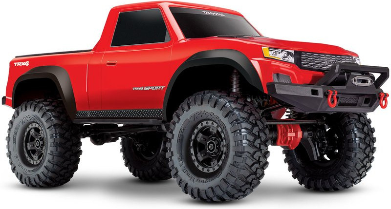 Traxxas TRX-4 Sport Clipless RTR červený 1:10