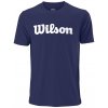 Dětské sportovní tričko Wilson Babolat chlapecké tričko Wilson Y Script Cotton Tee blue