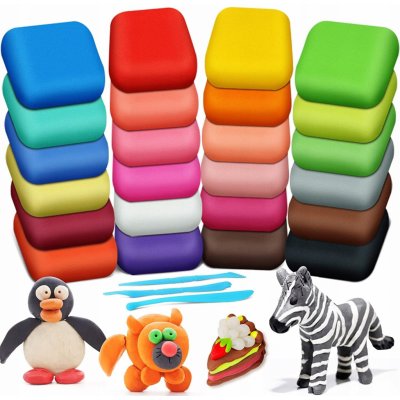 Kruzzel 21656 Magická pěnová plastelína 48 x 10g – Zboží Dáma