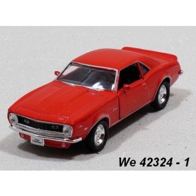 Welly Chevrolet ´68 Camaro Z28 červený 1:34