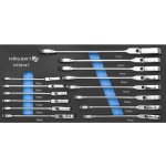 Högert sada očkoplochých klíčů s kloubem 14 ks EVA HT7G147 – Zboží Dáma