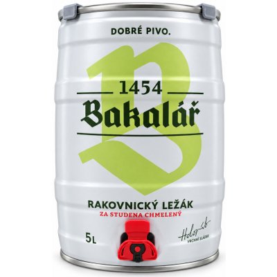 Bakalář ležák za studena chmelený 12° 5,2% 5 l (sud) – Hledejceny.cz