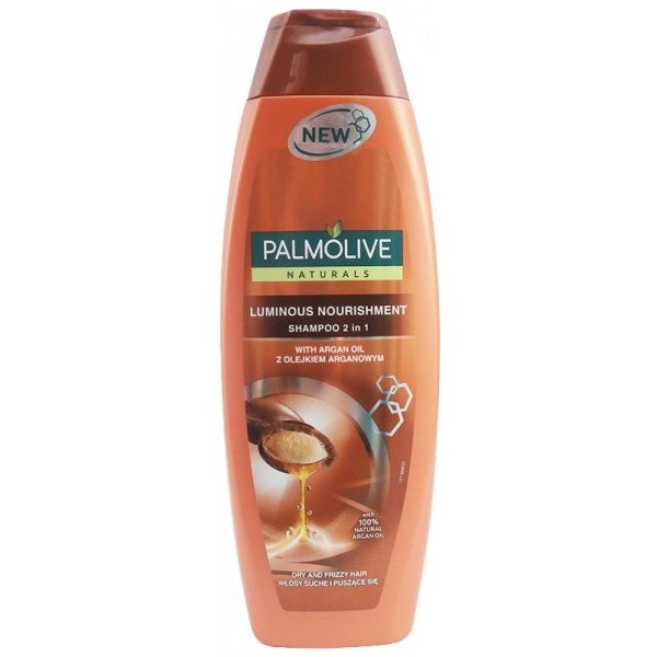 Šampon Palmolive šampon a kondicionér 2v1 s arganovým olejem 350 ml