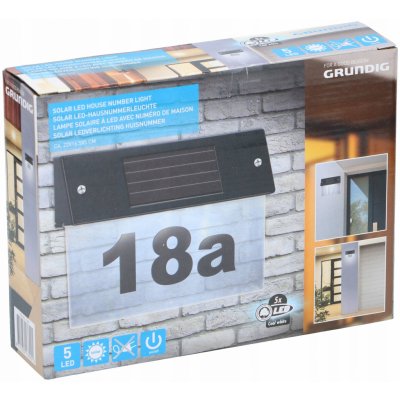 Domovní číslo Grundig 22 x 16,5 cm – HobbyKompas.cz