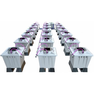 Alien Hydroponics Aero 18Pot Silver 30 l – Hledejceny.cz