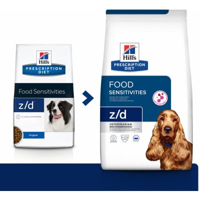 Hill’s Prescription Diet Z/D Food Sensitivities 2 x 10 kg