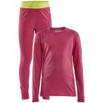 Craft Core Warm Baselayer Junior růžová – Zboží Dáma