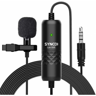 SYNCO mikrofon Lav-S6E 3,5mm – Zbozi.Blesk.cz