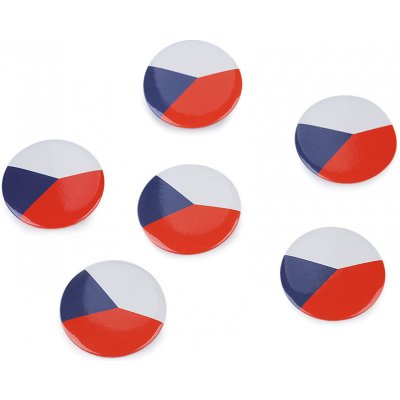 Stoklasa brož placka vlajka Česká republika 3,5 cm – Hledejceny.cz