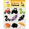 Karetní hry Ditipo Pexeso pro nejmenší Stínové pro děti 3+, 10 párů obrázků