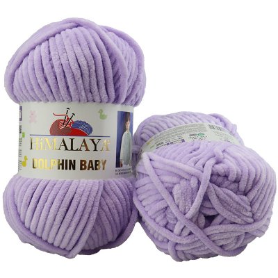 Himalaya příze Dolphin Baby 80305 pastelově fialová – Zboží Dáma