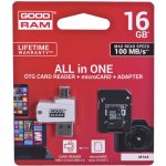 Goodram microSDHC 16 GB UHS-I U1 M1A4-0160R11 – Hledejceny.cz