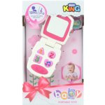 Lamps Baby telefon růžový na baterie – Zboží Dáma