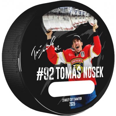 Puk podpisový Tomáš Nosek #92 Stanley Cup Champion 2025 Florida Panthers – Zboží Dáma Puk podpisový Tomáš Nosek #92 Stanley Cup Champion 2025 Florida Panthers – Zboží Dáma