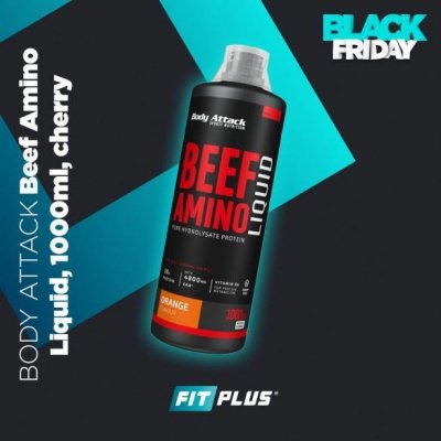 Body Attack Beef Amino Liquid 1000 ml – Zbozi.Blesk.cz