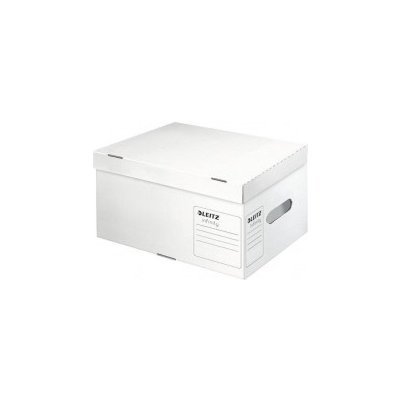 Leitz Speciální archivační kontejner s víkem Infinity, vel. A4, bílá – Zboží Mobilmania