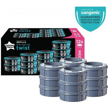 Tommee Tippee Sangenic Twist&Click 12ks univerzální