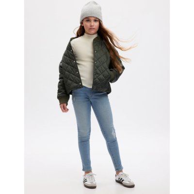 GAP Dětské džíny jeggings stretch Modrá – Zboží Dáma