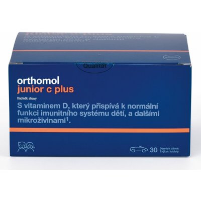 Orthomol Junior C plus lesní plody 30 denních dávek – Hledejceny.cz