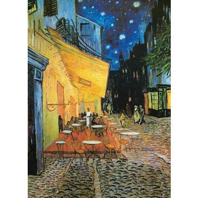 Umělecký tisk Terasa kavárny v noci, 1888 - Café Terrace at Night, Vincent van Gogh, (40 x 50 cm) – Zboží Mobilmania