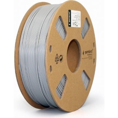 Gembird 3DP-ABS1.75-01-GR ABS, 1,75mm, 1kg, šedá – Zboží Živě