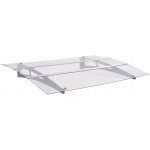 vidaXL 150 x 90 cm stříbrná a průhledná – Zboží Mobilmania