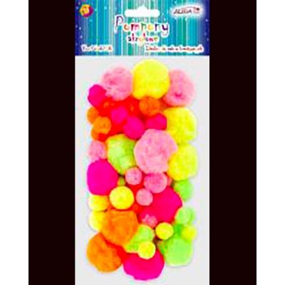 Bambulky akrylové POM-204 mix bal.50ks – Zboží Dáma