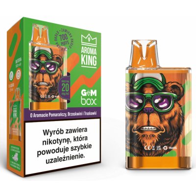 Aroma King Gem Box Gummy Bear 20 mg 700 potáhnutí – Hledejceny.cz
