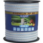 Polyetylenová páska pro elektrické ohradníky PREMIUM RF 20 mm – Zboží Dáma