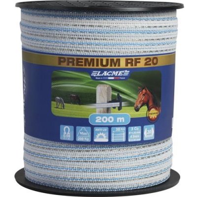 Polyetylenová páska pro elektrické ohradníky PREMIUM RF 20 mm – Zboží Dáma
