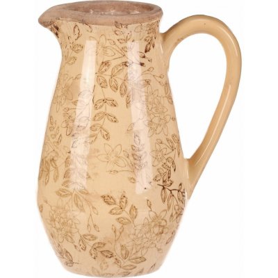 Váza keramická Flores retro, džbánek, 17 x 22 cm – Hledejceny.cz