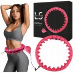 Line Sport Hula hoop s výstupky 45 cm růžová – Zboží Dáma