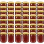 meedo zavařovací sklenice se zlatými víčky 48 x 230ml – Hledejceny.cz