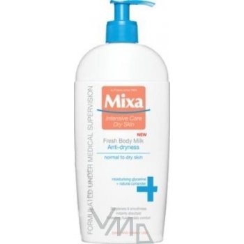 Mixa Fresh Body Milk Anti-Dryness osvěžující tělové mléko proti vysušování 400 ml