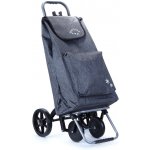 Lorenbag 103 Nákupní vozík na kolečkách 80 l šedá – Zboží Mobilmania