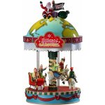 Lemax Vánoční dekorace Yuletide Carousel pr. 16 x 28 cm – Hledejceny.cz