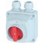 Elektromet Vačkový spínač 0-I 3P 25A v krytu pro visací zámek IP44 Obloukový E25-13/5 952514 – Hledejceny.cz