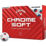 Callaway Chrome Soft TruTrack bílé 12 ks – Zboží Mobilmania