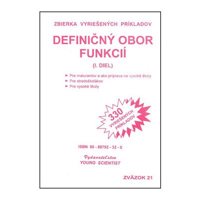 Definičný obor funkcií RNDr.Marián Olejár; Iveta Olejárová – Hledejceny.cz