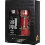 Royal Oporto Ruby 19% 0,75 l (dárkové balení 2 sklenice) – Hledejceny.cz