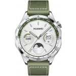 Huawei Watch GT 4 46mm - Silver + Green Strap 55020BGV – Zbozi.Blesk.cz