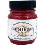 Jacquard Metalické Barvy Lumiere 544 karmínová – Hledejceny.cz