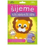 ARGUS Kreativní tvoření šijeme plstěné zvířátko lev 19110011 – Hledejceny.cz