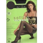 Omsa Punčochové kalhoty SOFT VITA BASSA 50 DEN fumo Šedá – Zboží Dáma