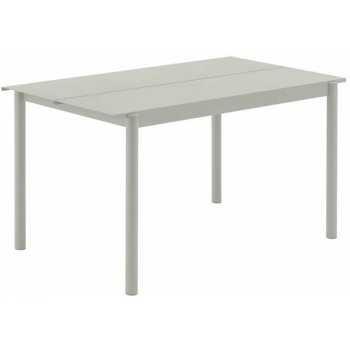 Muuto Stůl Linear Steel Table 140 cm, grey