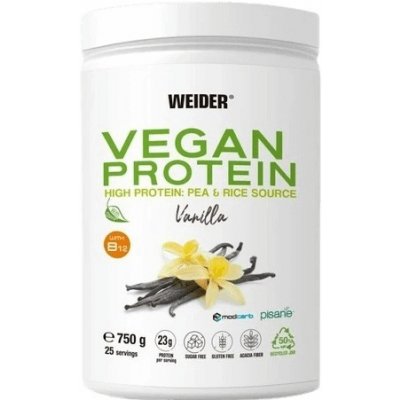 Weider Vegan Protein 750 g - vanilka