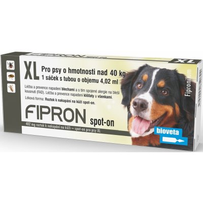 Fipron Spot-on Dog XL 1 x 4,02 ml – Zboží Mobilmania