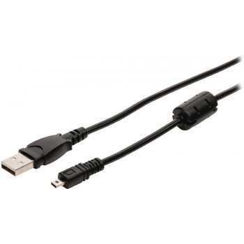 Valueline VLCP60810B20 USB A - miniUSB B 8-pin, 2m, černý