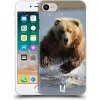 Pouzdro a kryt na mobilní telefon Apple Pouzdro HEAD CASE Apple iPhone 7 DIVOČINA – GRIZZLY